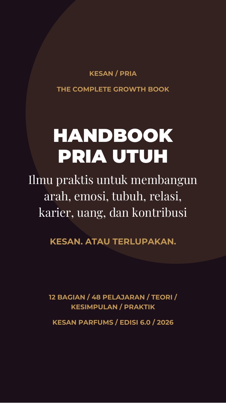 Sampul HANDBOOK PRIA UTUH